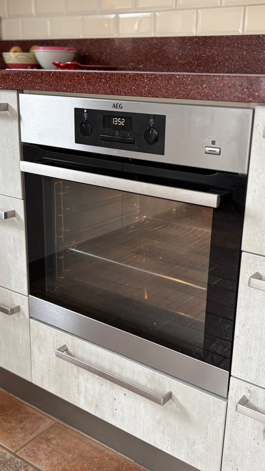 AEG Oven, Ophalen, AEG, 60 cm of meer, Zo goed als nieuw