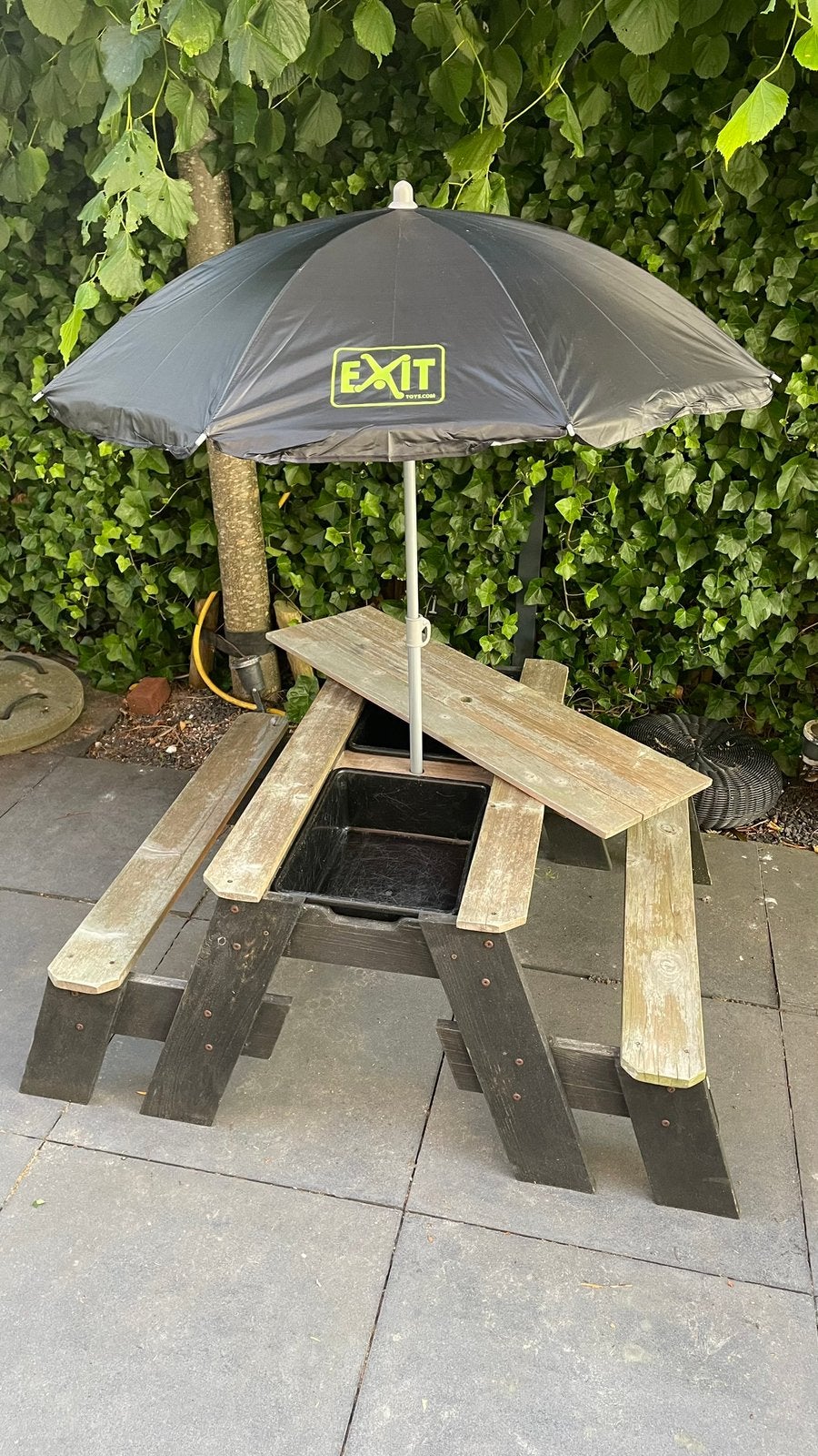 EXIT Aksent Zandtafel Watertafel en Picknicktafel, Kinderen en Baby's, Speelgoed | Buiten | Zandbakken, Ophalen, Gebruikt