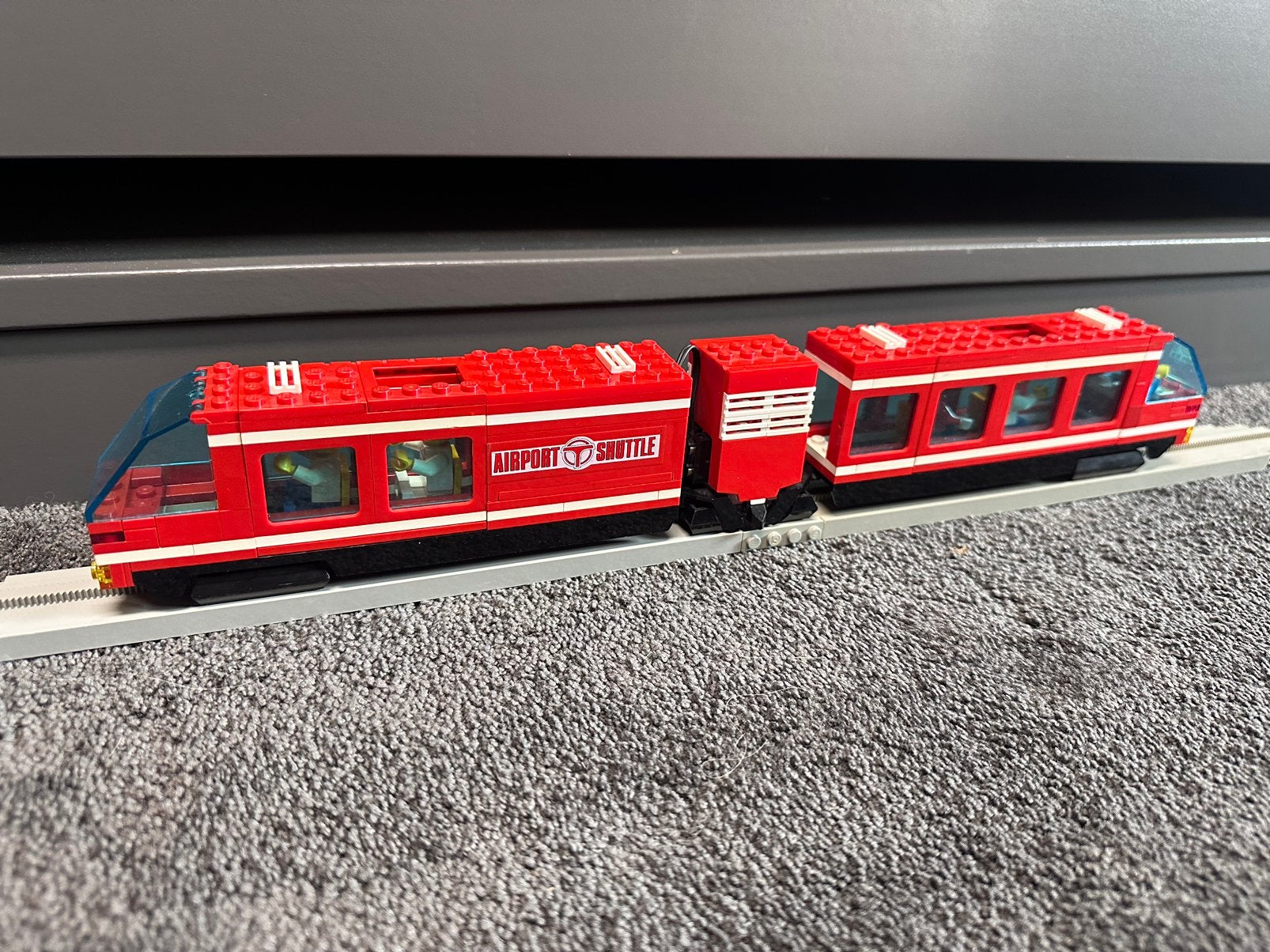 Lego 6399 Airport shuttle losse trein, Ophalen of Verzenden, Gebruikt