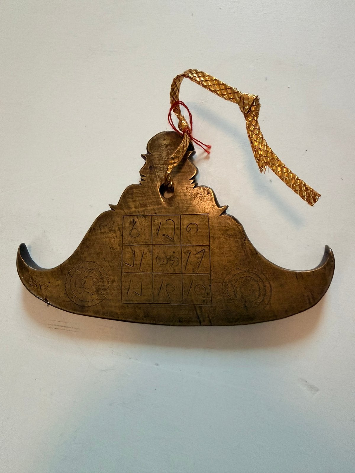 Antique 19s Burmese Brass Kyeezee Bell / Meditation Gong, Ophalen of Verzenden