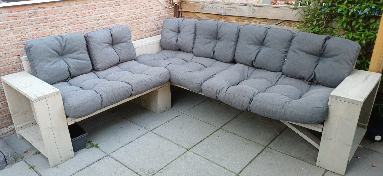 Steigerhouten lounge set ( gewoon te koop nog, Ophalen, Steigerhout