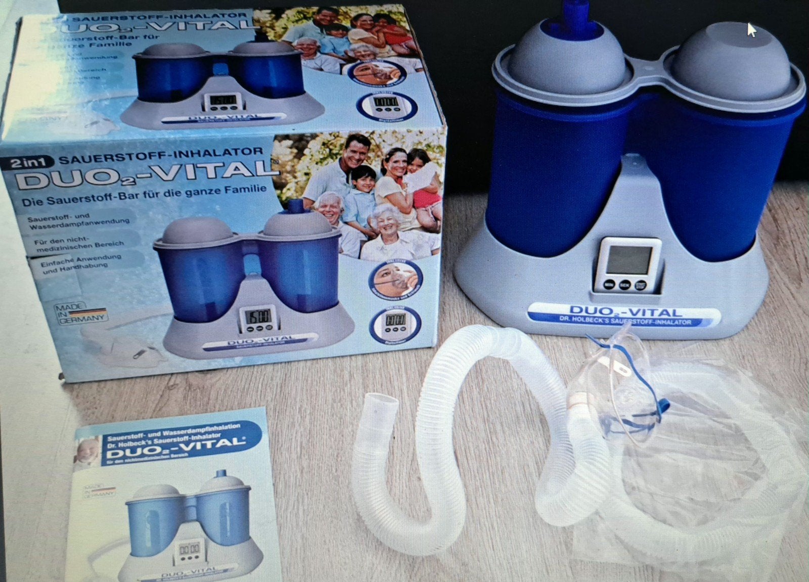 Duo O2 Vital Zuurstof Inhalator - Nieuw in doos, Ophalen of Verzenden, Nieuw, Overige typen