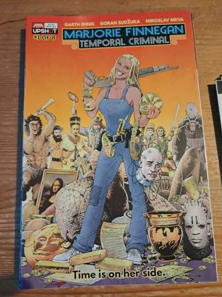 Marjorie finnegan temporal criminal #1, Boeken, Strips | Comics, Garth Ennis, Amerika, Zo goed als nieuw, Ophalen