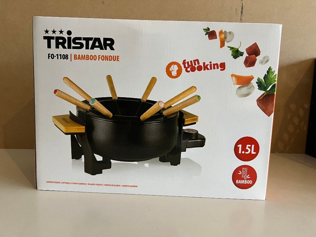 Tristar Fondueset FO-1108  1,5 L  8 pers, Ophalen of Verzenden, Nieuw, Elektrisch, Fondueset