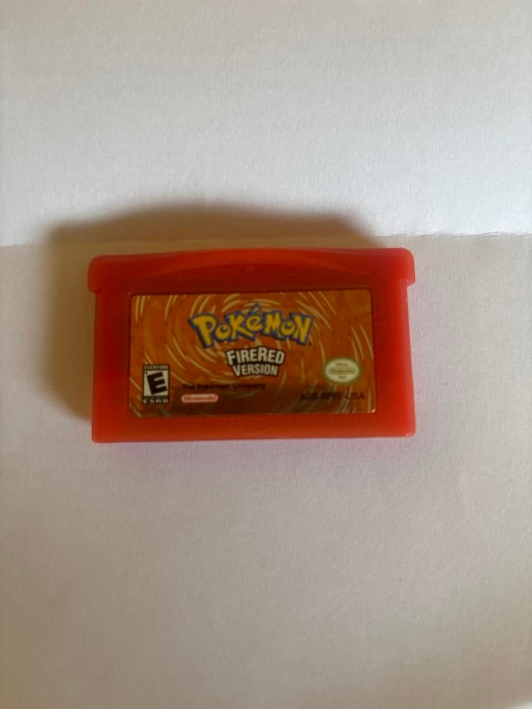 Pokémon FireRed Version - Game Boy Advance origineel, Spelcomputers en Games, Games | Nintendo Game Boy, Gebruikt, 1 speler, Ophalen of Verzenden