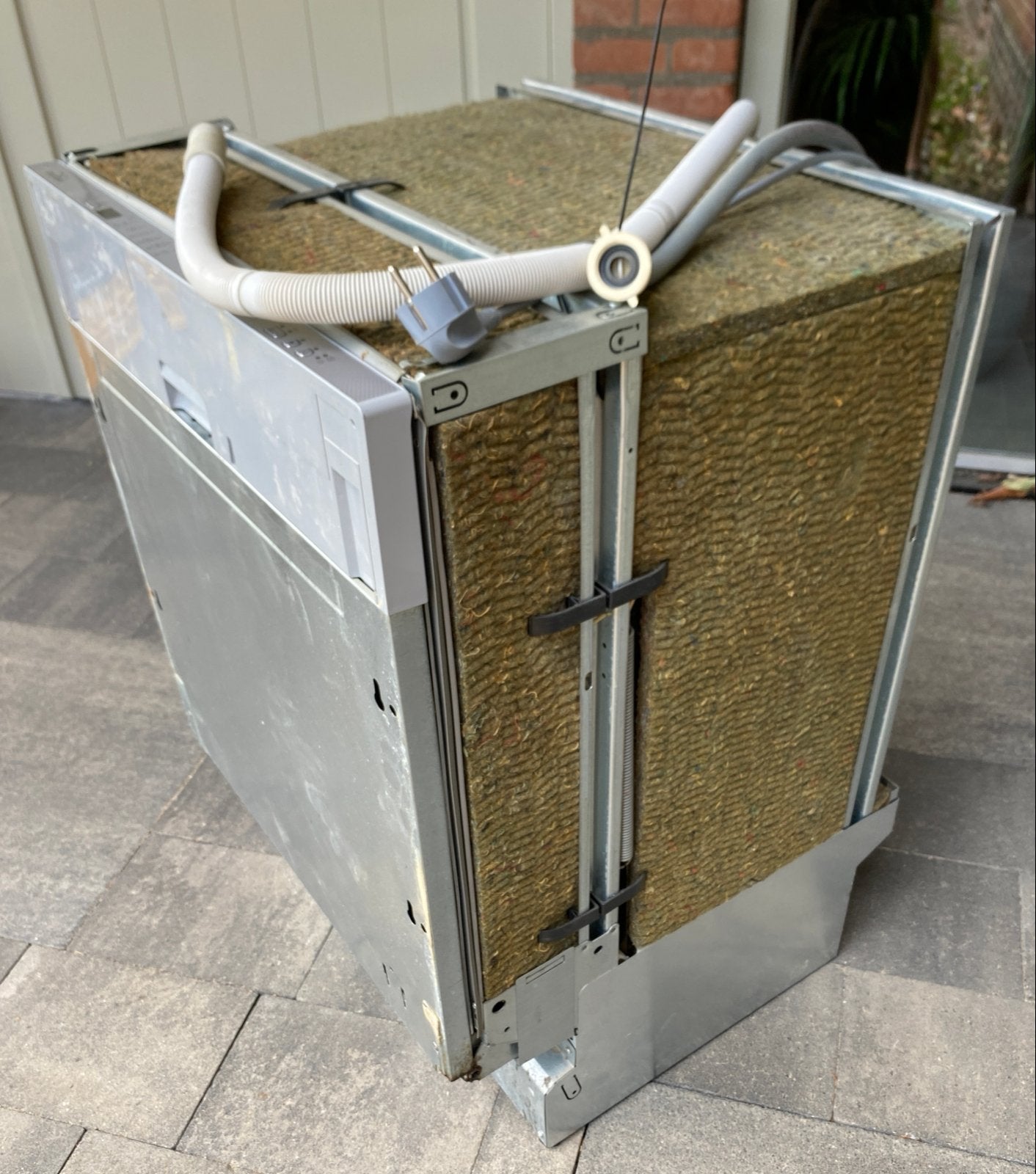 Bruynzeel (whirpool) Inbouw Vaatwasser, Witgoed en Apparatuur, Vaatwasmachines, Ophalen, Gebruikt, 60 cm of meer, Inbouw
