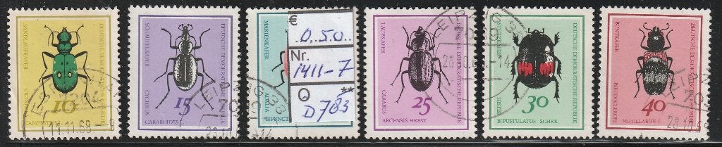 DDR Kevers Michel 1411-7 Nr.D783g, Verzenden, DDR, Gestempeld