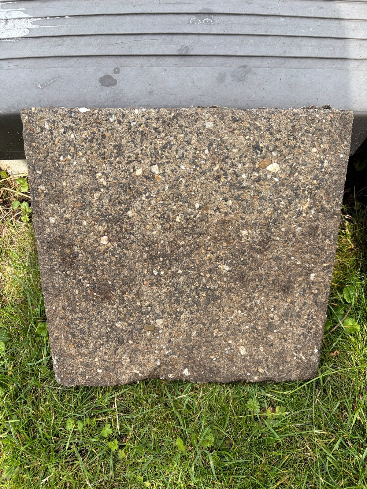 Twintig gratis tuintegels 30x30, Tuin en Terras, Tegels en Klinkers, Ophalen, Gebruikt, Beton, Terrastegels