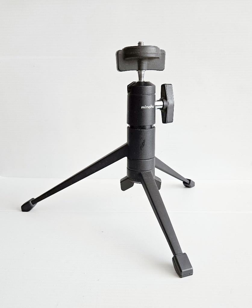 minolta TR-1 tripod, Ophalen of Verzenden, Zo goed als nieuw, Minder dan 150 cm, Driepoot