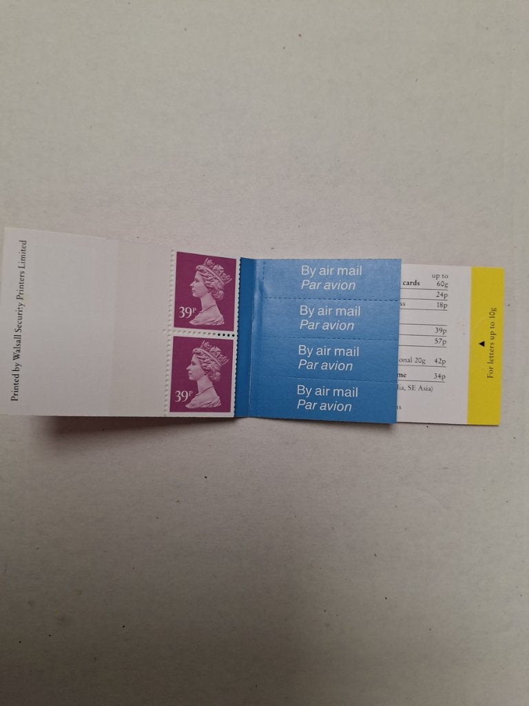 postzegelboekje  engeland HB 0-131, Verzenden, Postfris