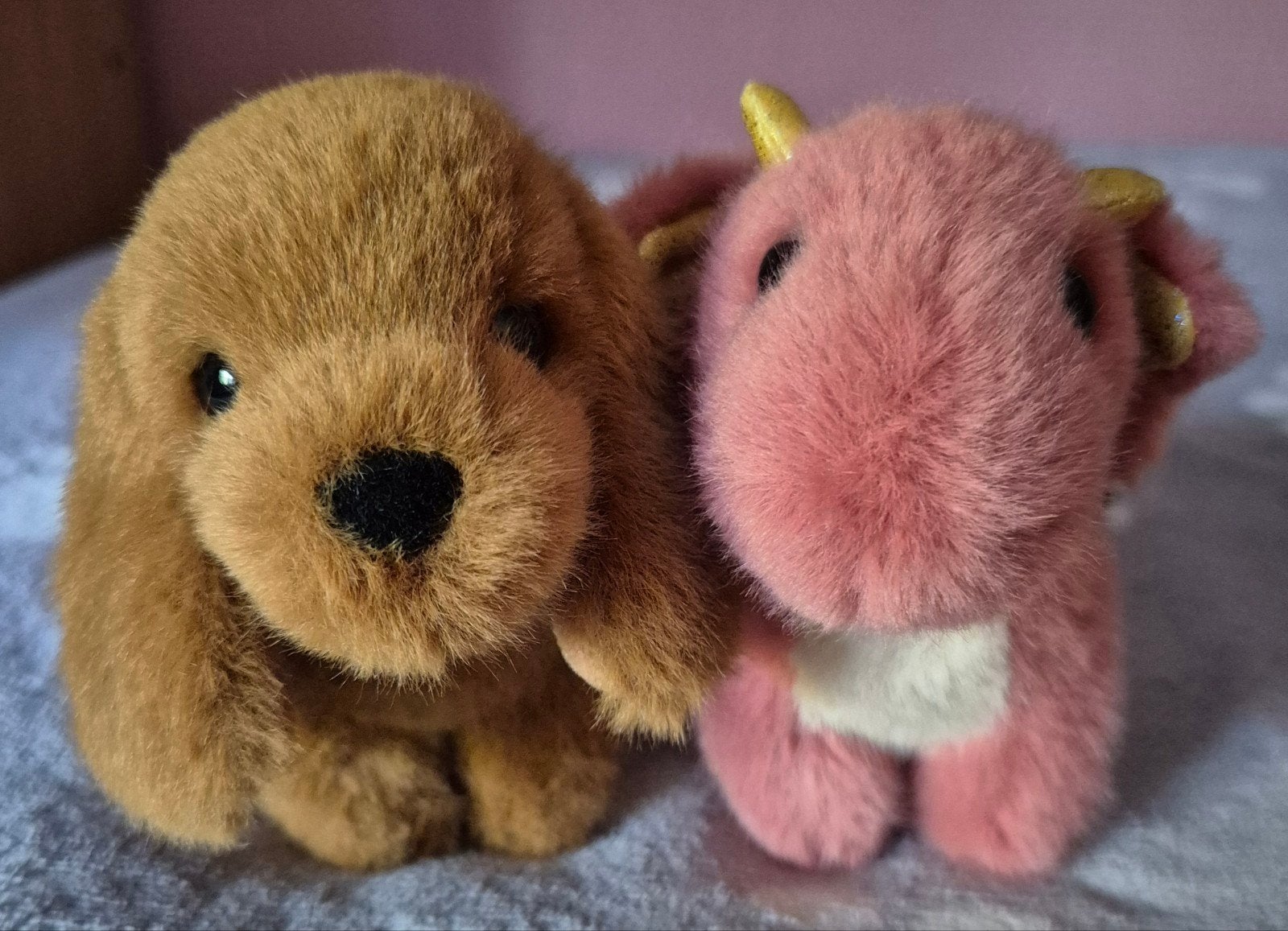 douglas cuddle toys keyring dog + dragon ESSA NIEUW, Overige merken, Overige karakters, Nieuw, Wasbaar