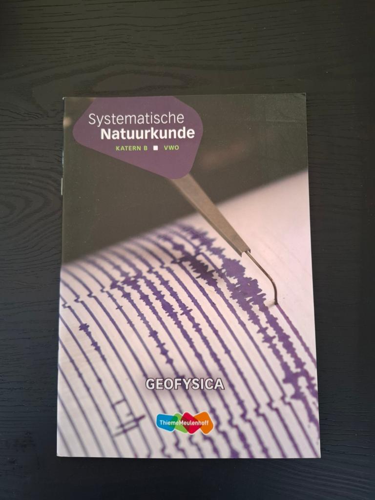 Systematische Natuurkunde Katern B VWO - Geofysica, Onbekend, VWO, Natuurkunde, Ophalen of Verzenden