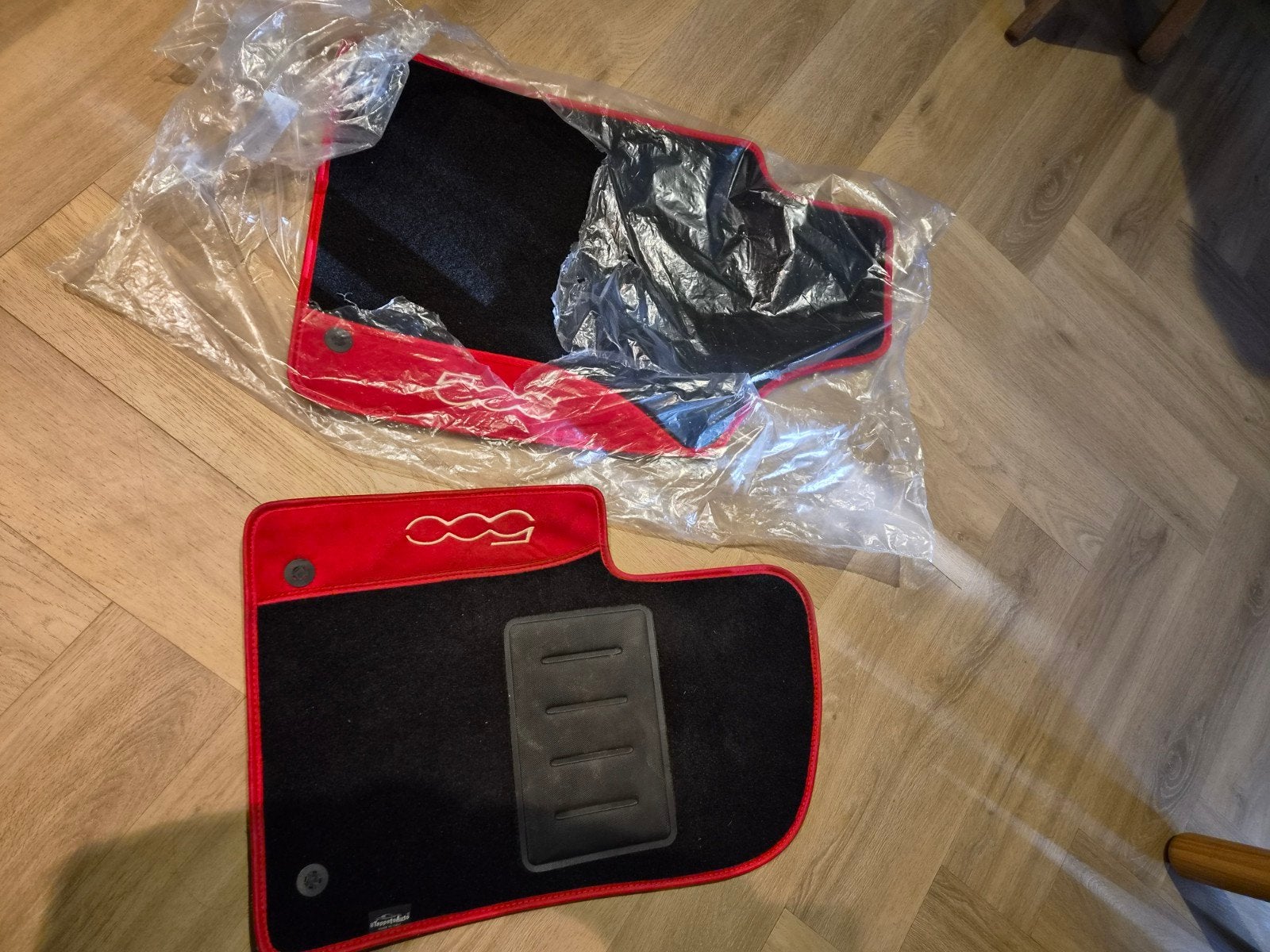 automatten fiat 500, Ophalen