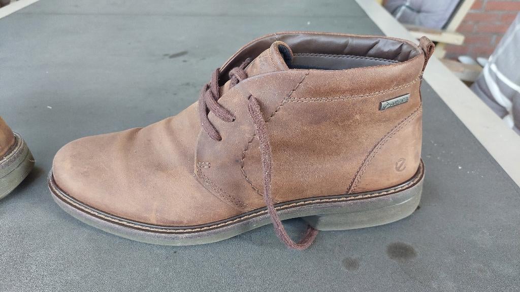 Ecco turn heren enkellaars mt 44 Gore-tex, Ecco, Bruin, Ophalen of Verzenden, Zo goed als nieuw