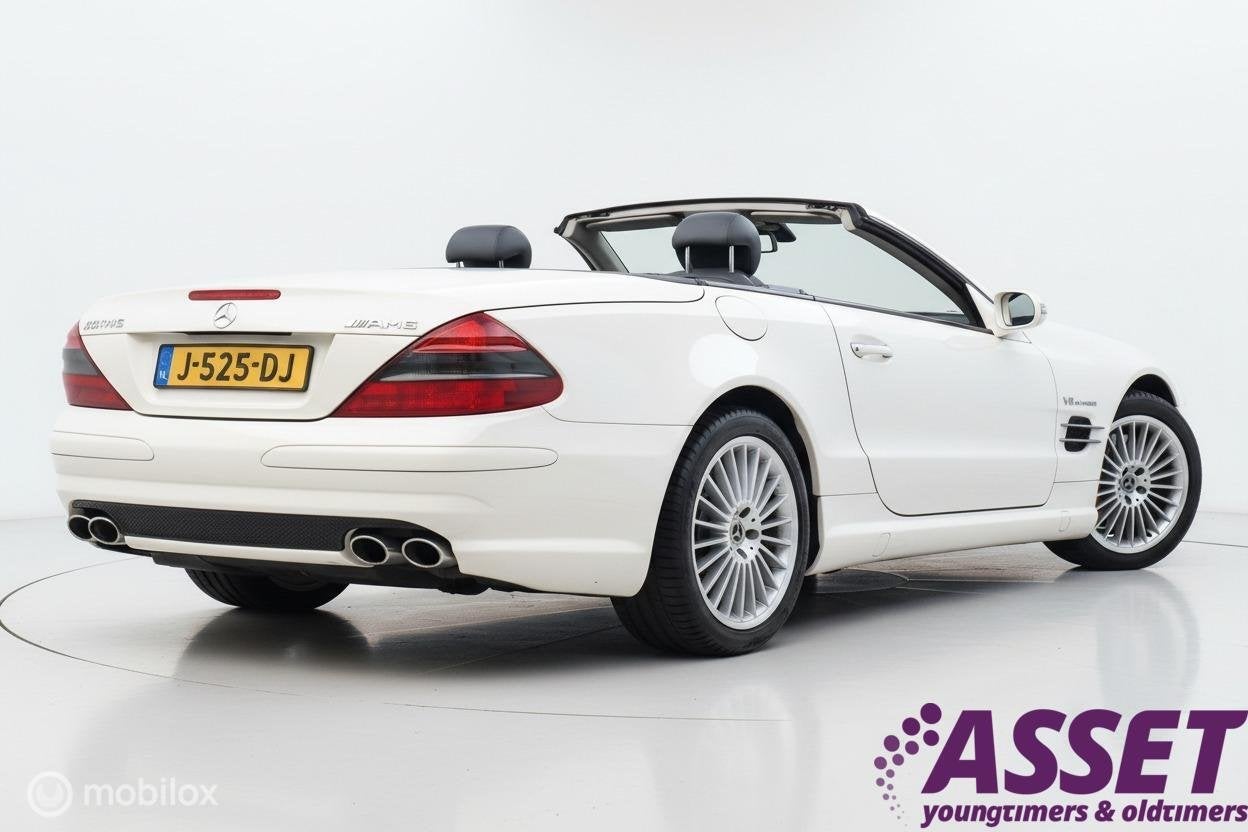 Mercedes SL500 V8 aut AMG-optiek | youngtimer 04-2002 | BOSE, Automaat, Achterwielaandrijving, Gebruikt, Cabriolet