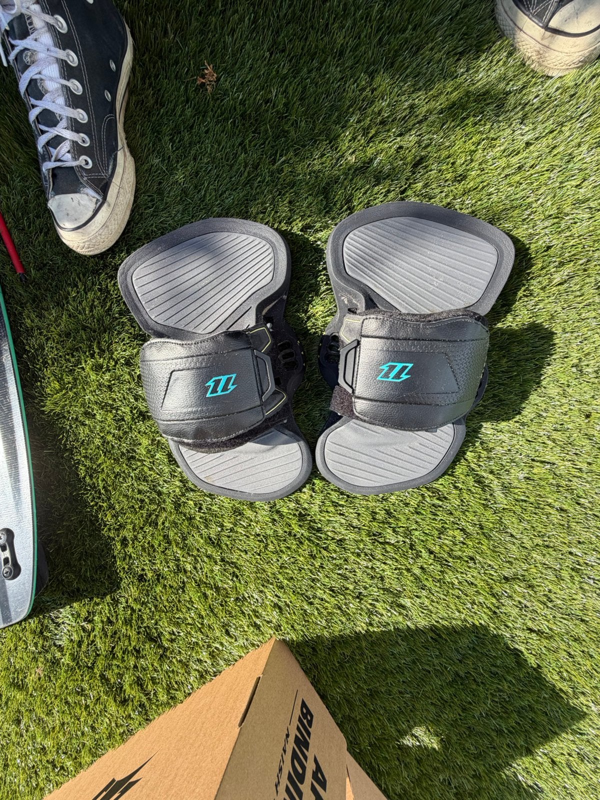North Atmos Kite straps / pads M/L, Ophalen, Gebruikt, Twintip, Kiteboard