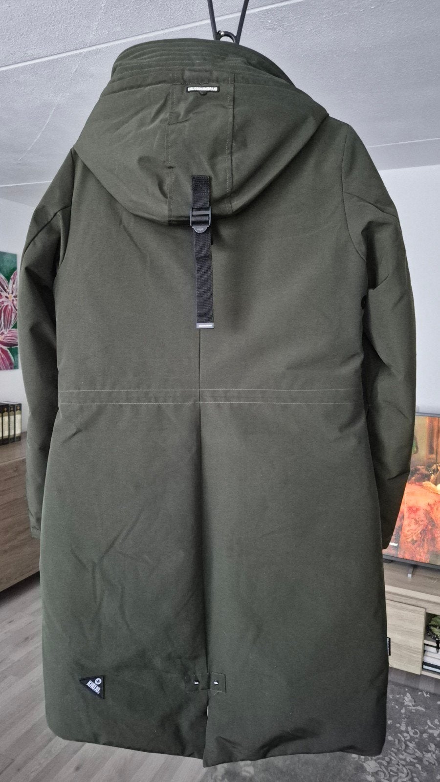 Khujo Genuine winterjas, maat L, zo goed als nieuw, Khujo Genuine, Ophalen of Verzenden, Zo goed als nieuw, Groen