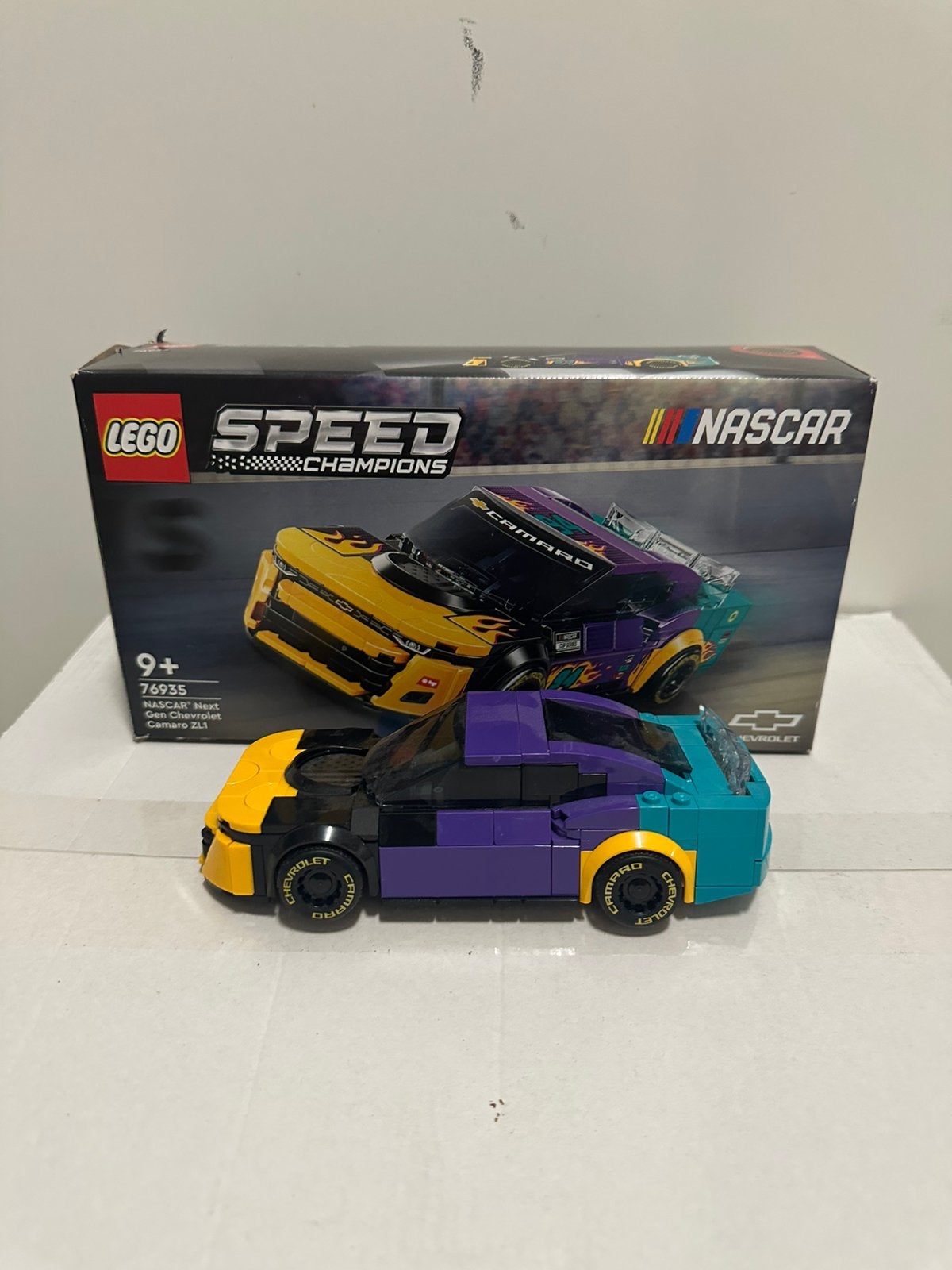 LEGO 76935 NASCAR Next Gen Chevrolet Camaro ZL1, Ophalen, Zo goed als nieuw