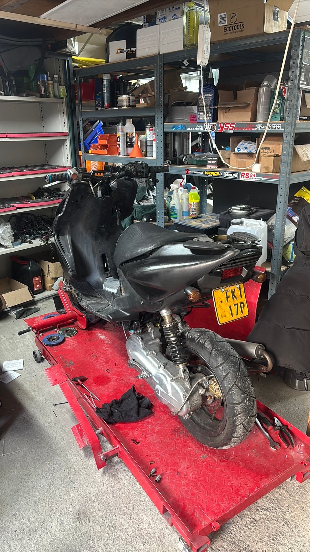 Yamaha aerox 2005 tekoop, Ophalen, Gebruikt, Maximaal 45 km/u, 70 cc