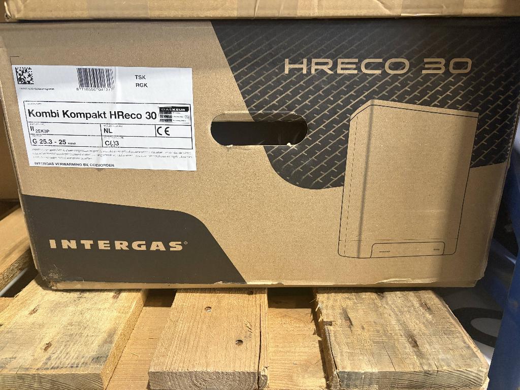 Intergas Kombi Kompakt HReco 30 NIEUW IN DOOS, Doe-het-zelf en Verbouw, Verwarming en Radiatoren, Ophalen, 30 tot 80 cm, Cv-ketel of Combi-ketel
