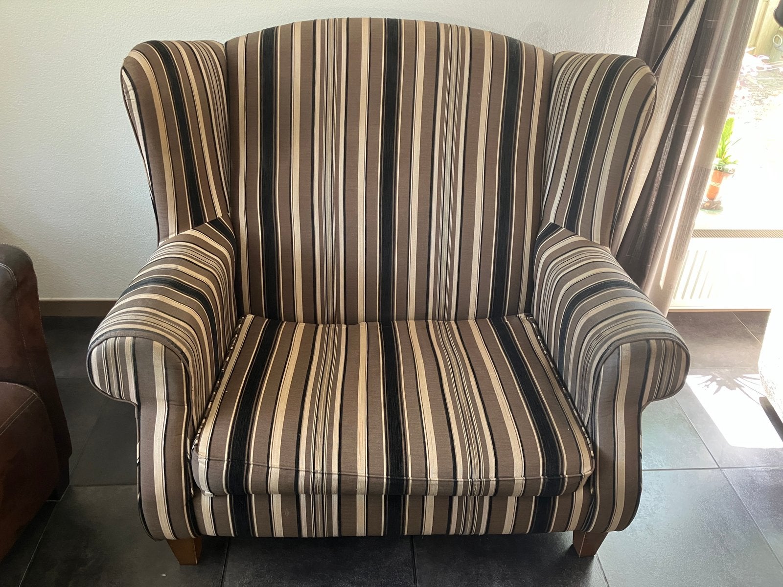 Gratis nog zeer nette loveseat, Ophalen, Eenpersoons, 75 tot 100 cm, Zo goed als nieuw