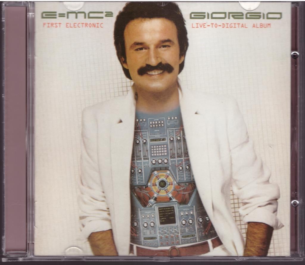 Giorgio Moroder CD E=MC², Verzenden, 2020 tot heden, Zo goed als nieuw
