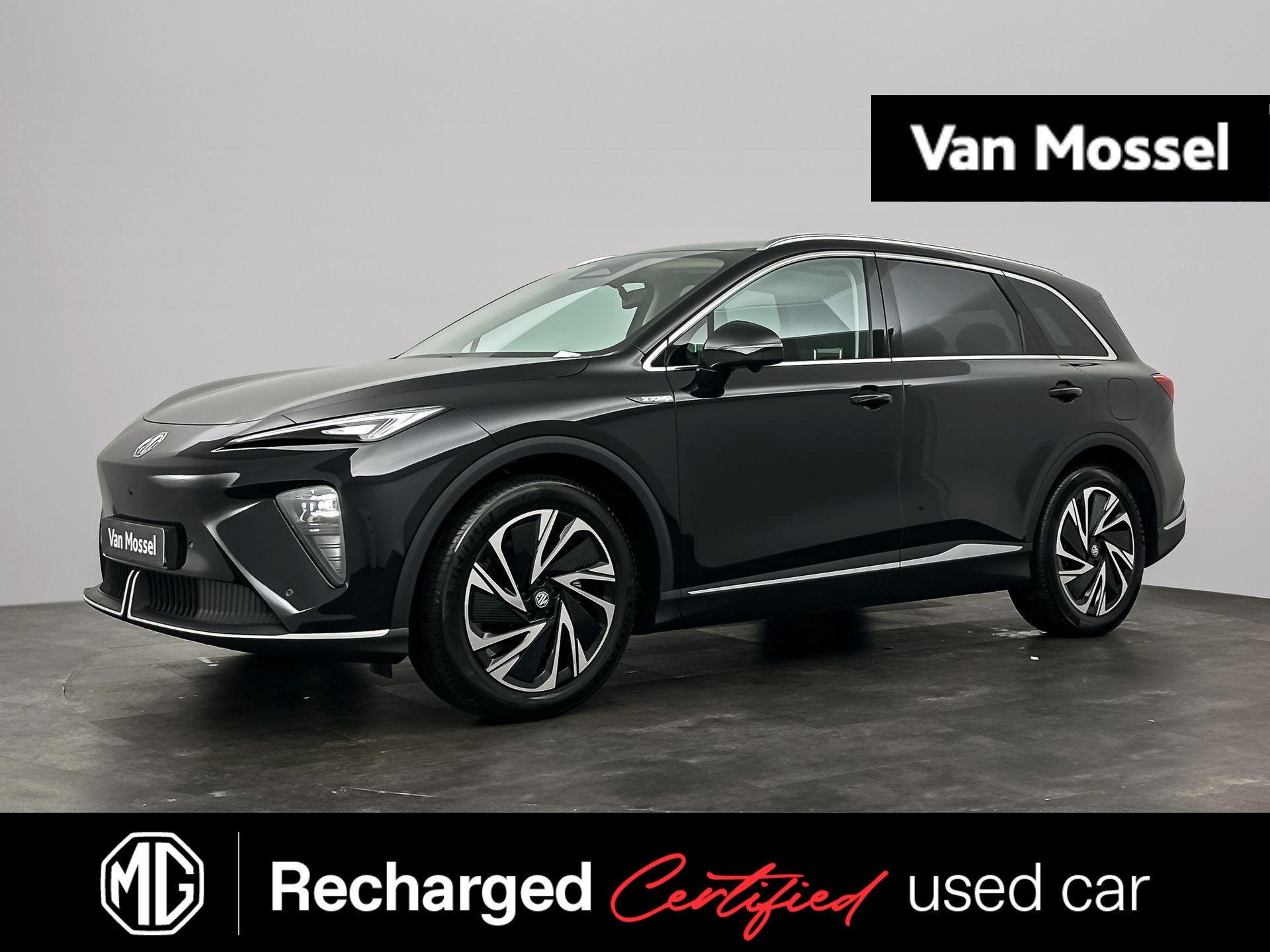 MG MGS6 EV Luxury 2WD 77 kWh | 1e EIG. | WLTP 530 KM | Panor, Achterwielaandrijving, Gebruikt, Zilver of Grijs, 1500 kg