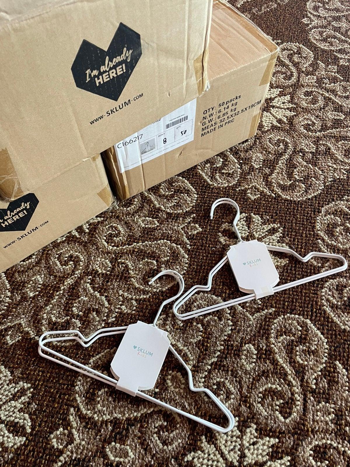 Sklum hele mooie partij kinderkledinghangers, Ophalen, X, X, X
