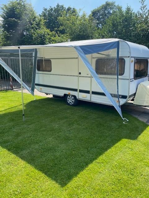 Caravan luifel Isabella Sun-Z met carbon stokken., Caravans en Kamperen, Ophalen, Gebruikt