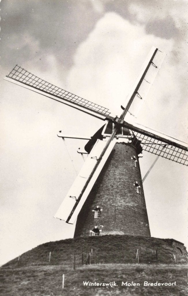 Winterswijk Bredevoort Molen L3227, Verzamelen, Ophalen, 1960 tot 1980, Ongelopen, Gelderland