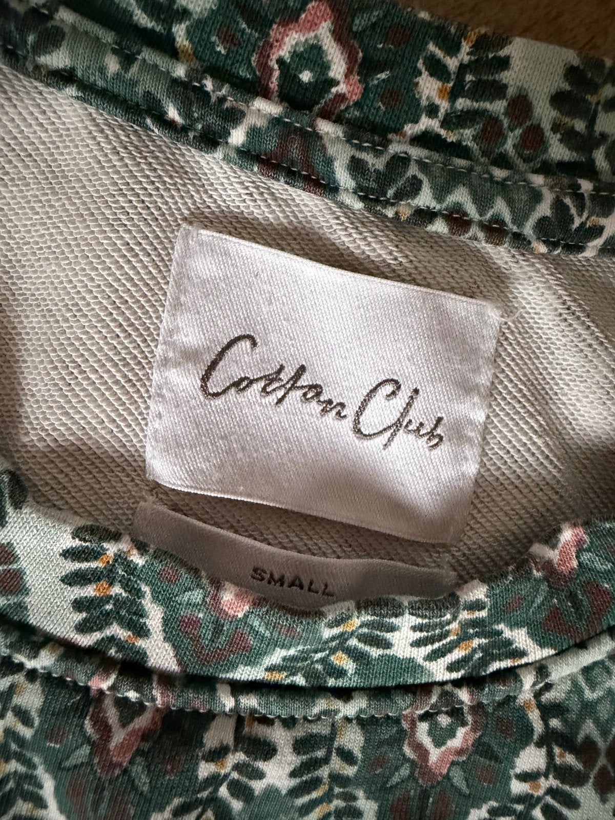Cotton Club trui met print - Maat S, Ophalen of Verzenden, Zo goed als nieuw, Maat 36 (S), Groen