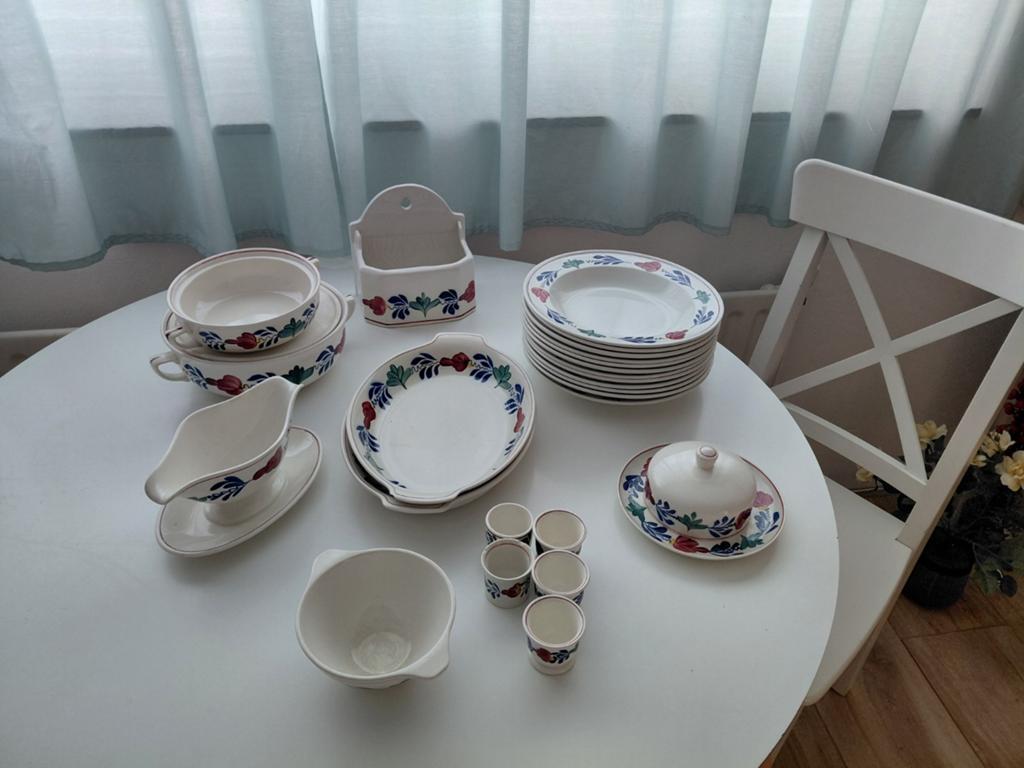 Boerenbont Servies - Compleet en in goede Staat, Ophalen of Verzenden