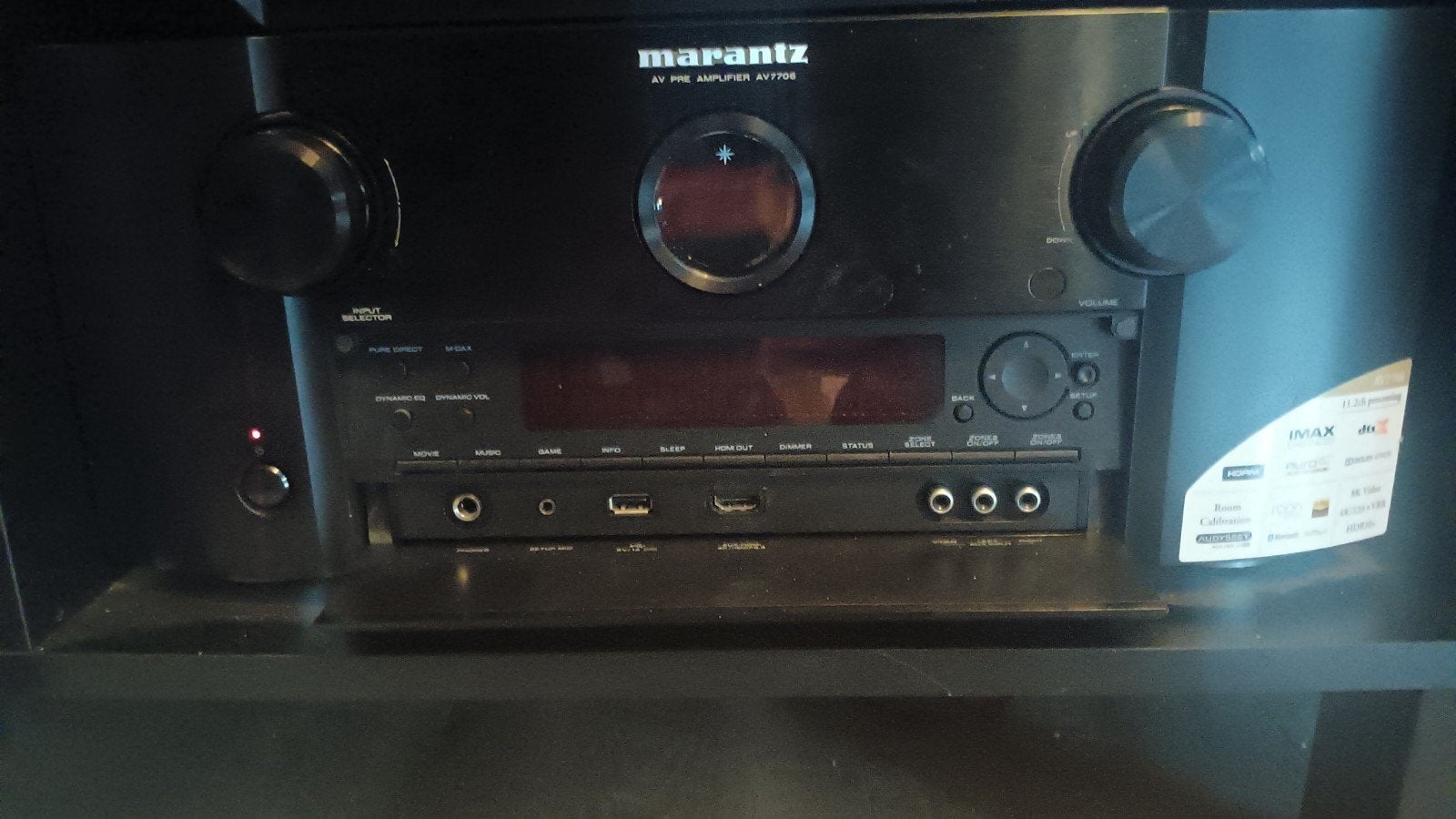 Marantz AV7706 AV Voorversterker/Processor, Ophalen of Verzenden