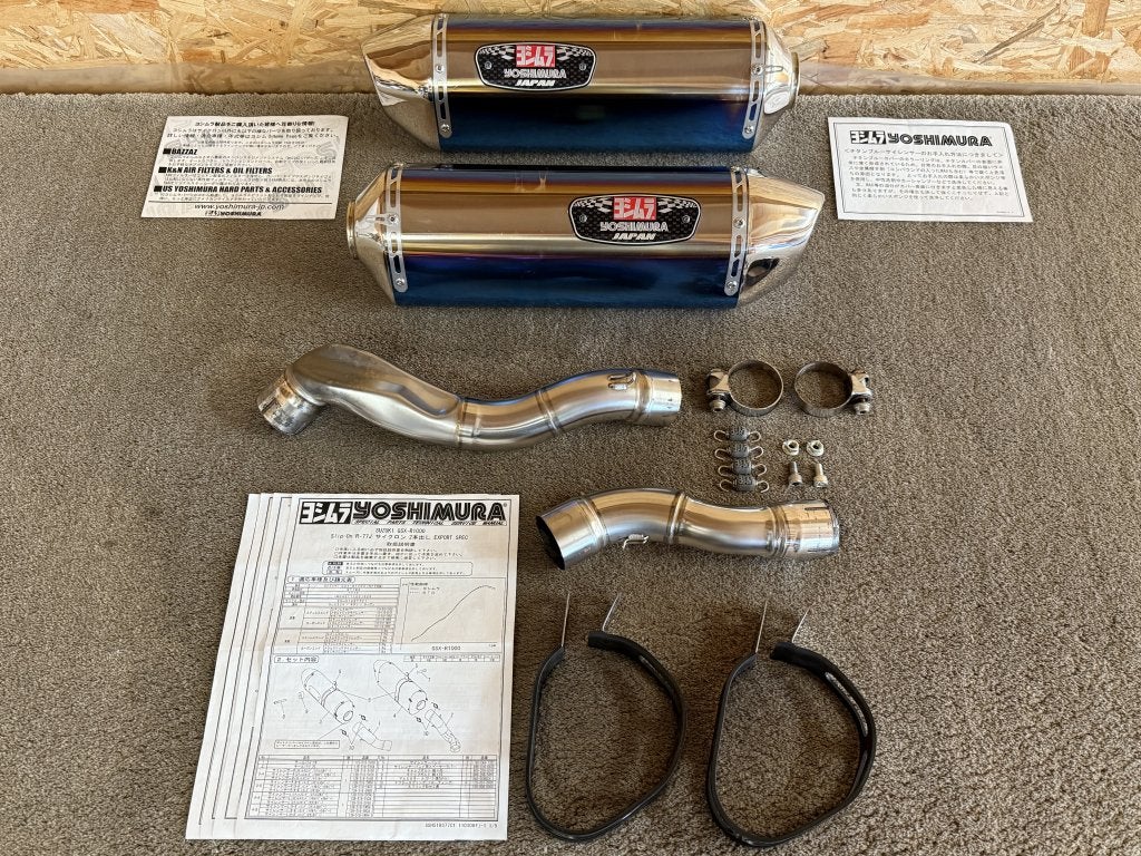 Yoshimura Japan R-77J uitlaten GSX-R1000 GSXR1000 K9 L0 L1, Yoshimura Japan, Gebruikt, Verzenden, 6748 Nakatsu, Aiko-Gun, Aikawa-Machi, Kanagawa-Pref., 243-0303, JP