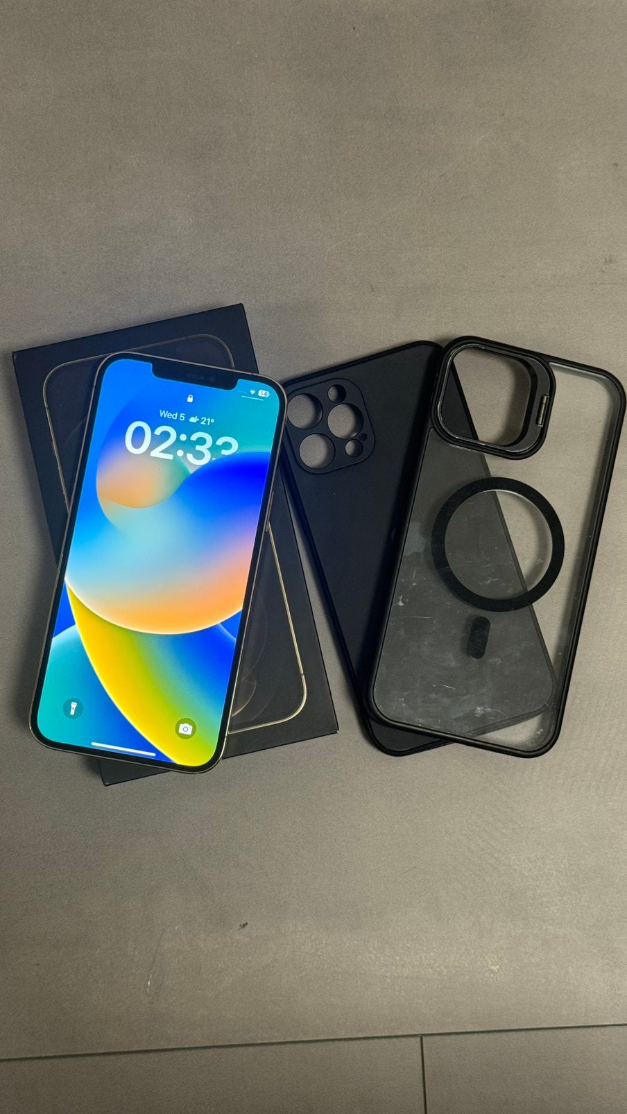 iPhone 12 Pro Max/128GB/Goud, Telecommunicatie, Mobiele telefoons | Apple iPhone, 128 GB, Zo goed als nieuw, 87 %, Zonder simlock
