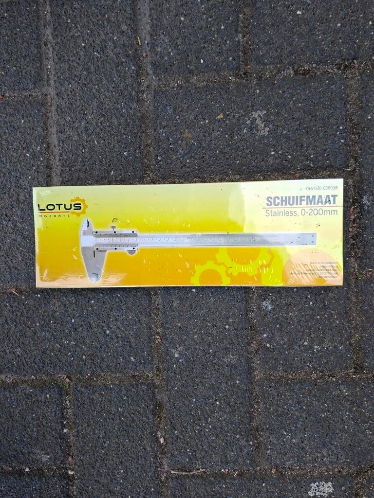 Schuifmaat., Doe-het-zelf en Verbouw, Ophalen of Verzenden, Nieuw