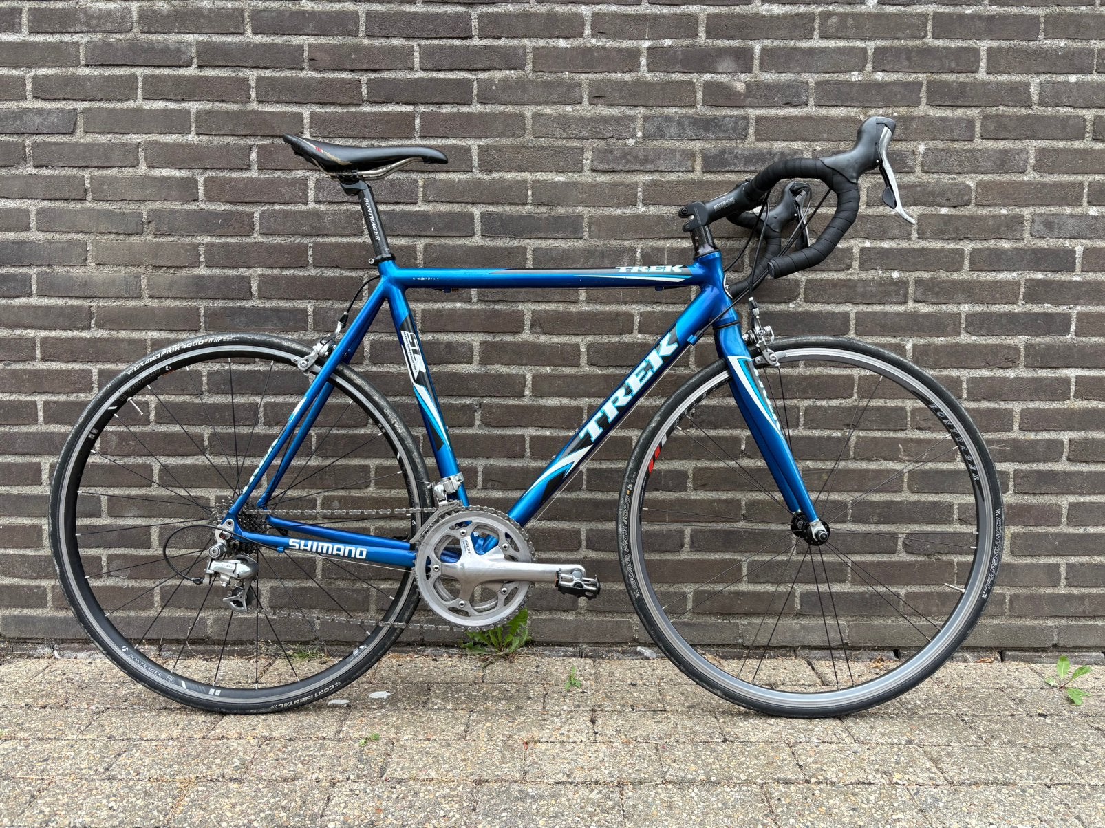 Trek SL racefiets - shimano 105 - 56 cm, Aluminium, Zo goed als nieuw, Meer dan 20 versnellingen, 53 tot 57 cm
