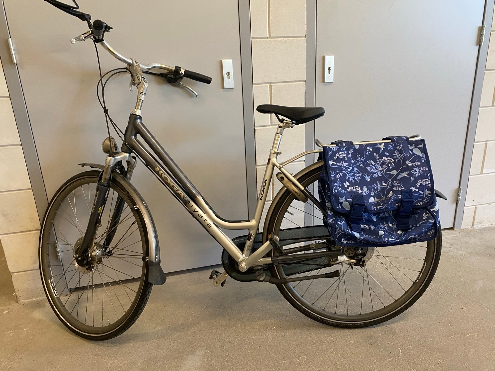 Koga Miyata damesfiets 47cm  framehoogte, Gebruikt, Velgrem, Versnellingen, 53 tot 57 cm
