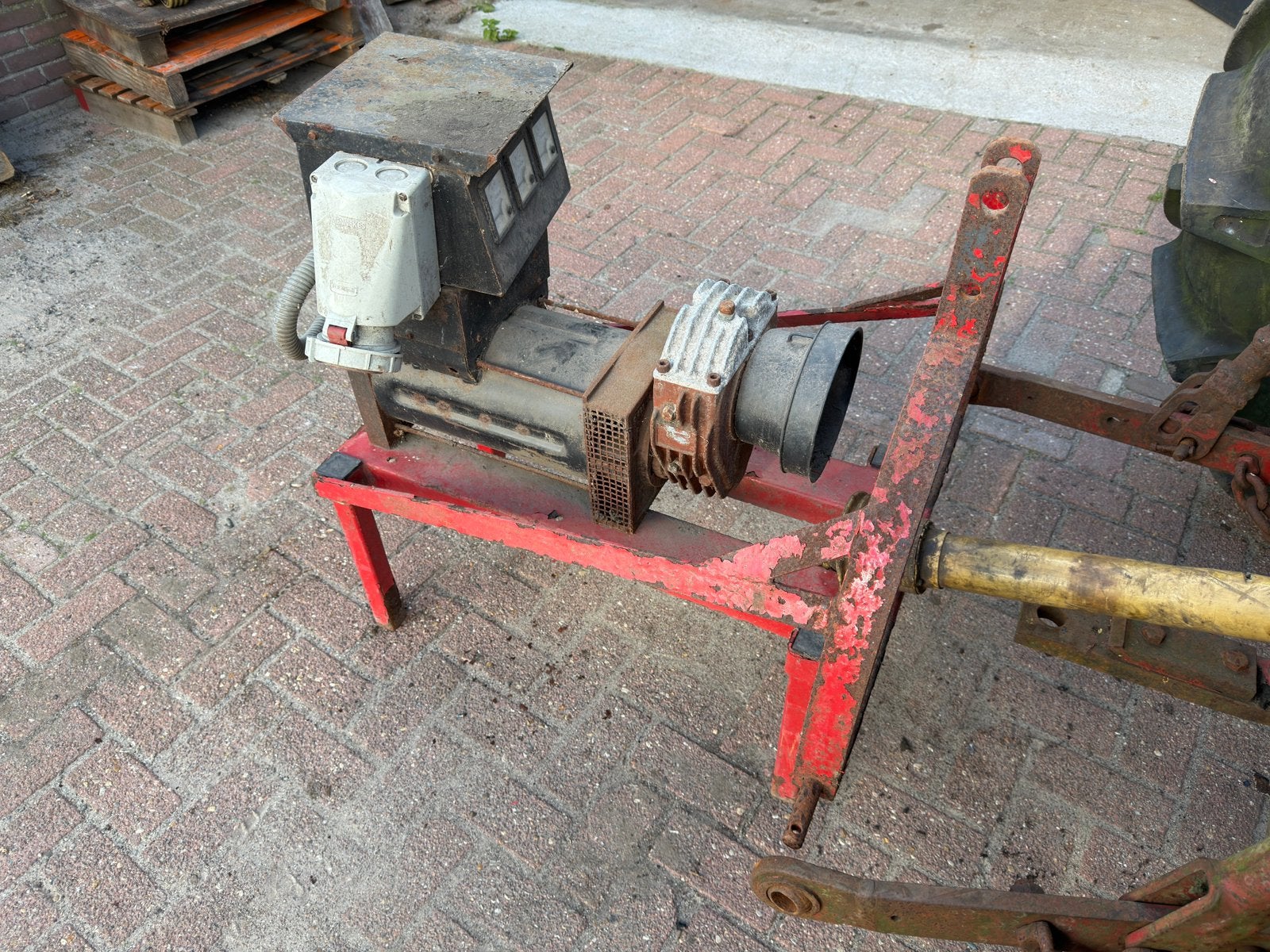 18 KVA trekker aggregaat 230/400 volt pto tractor generator, Ophalen, Gebruikt, Overige typen