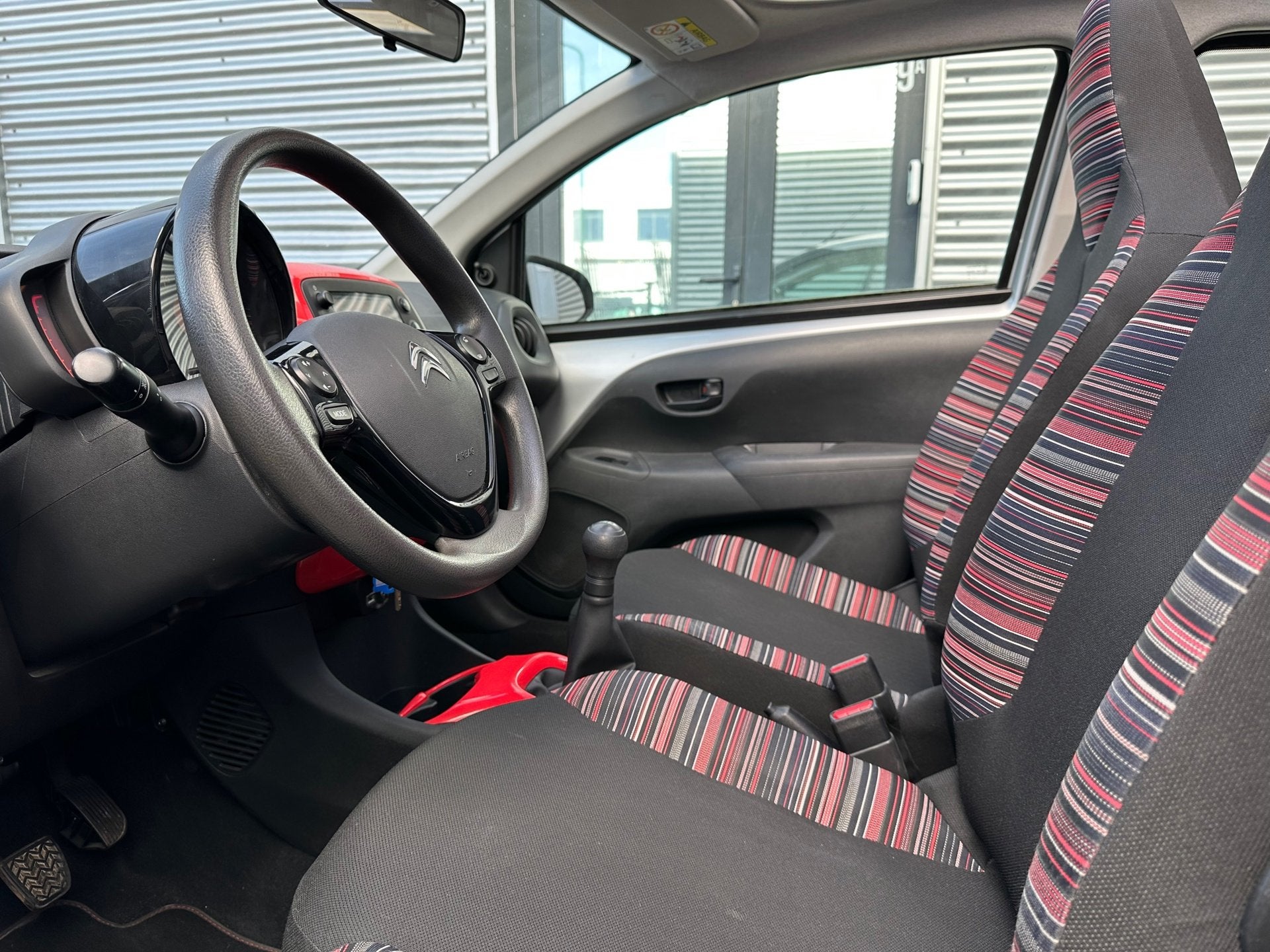 Citroen C1 1.2 Airscape Shine |1e Eig.|Schuifdak|Bluetooth|A, Voorwielaandrijving, Stof, Gebruikt, Zwart
