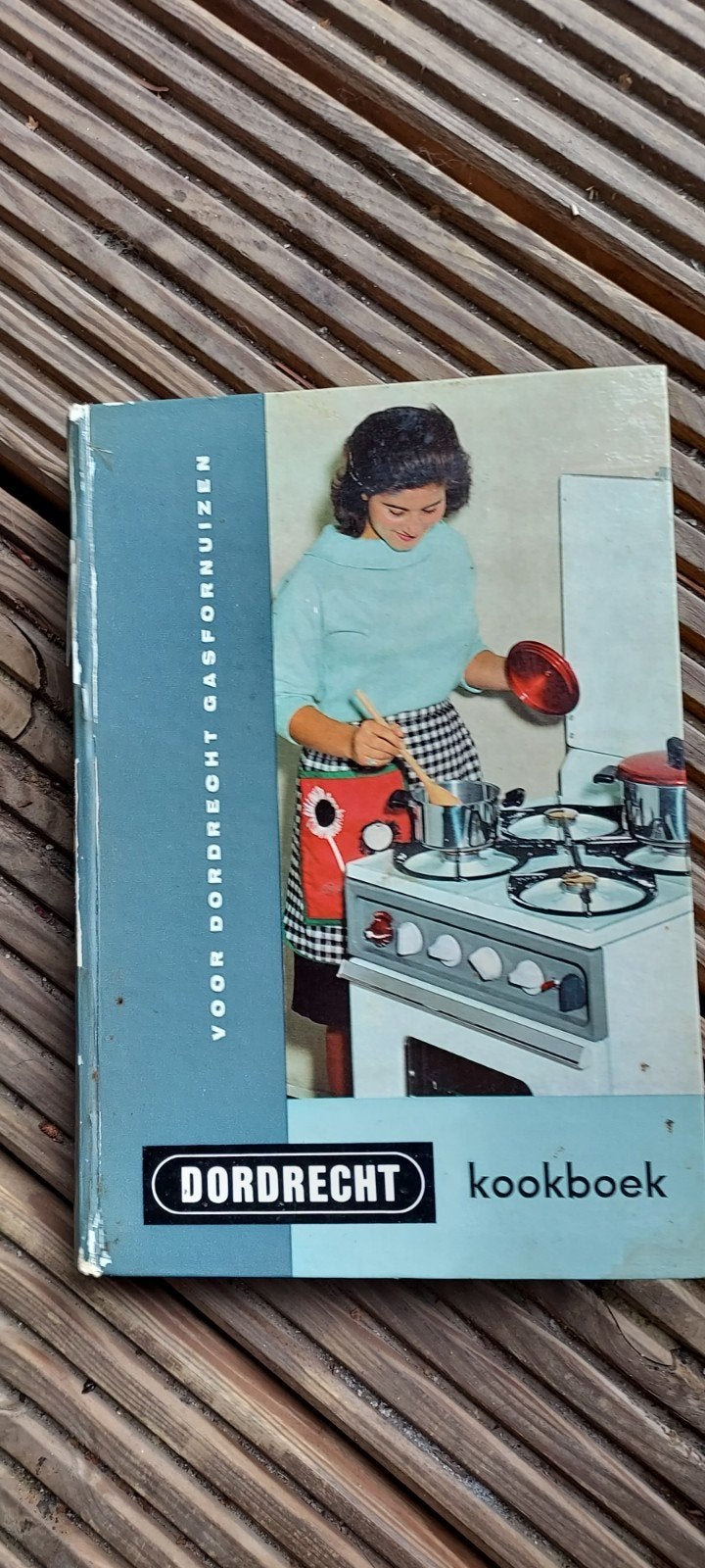Antiek kookboek Dordrecht gasfornuis, Antiek en Kunst, Ophalen of Verzenden