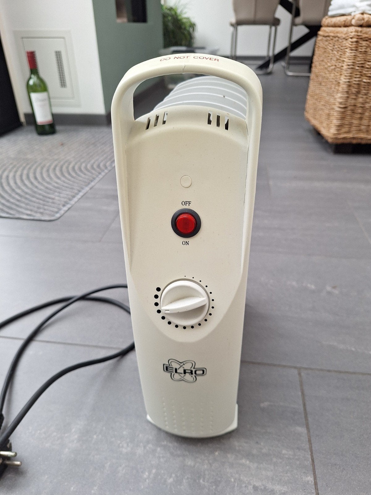 Electrisch kachel Elro, 30 tot 80 cm, 500 tot 800 watt, Kachel, Minder dan 60 cm