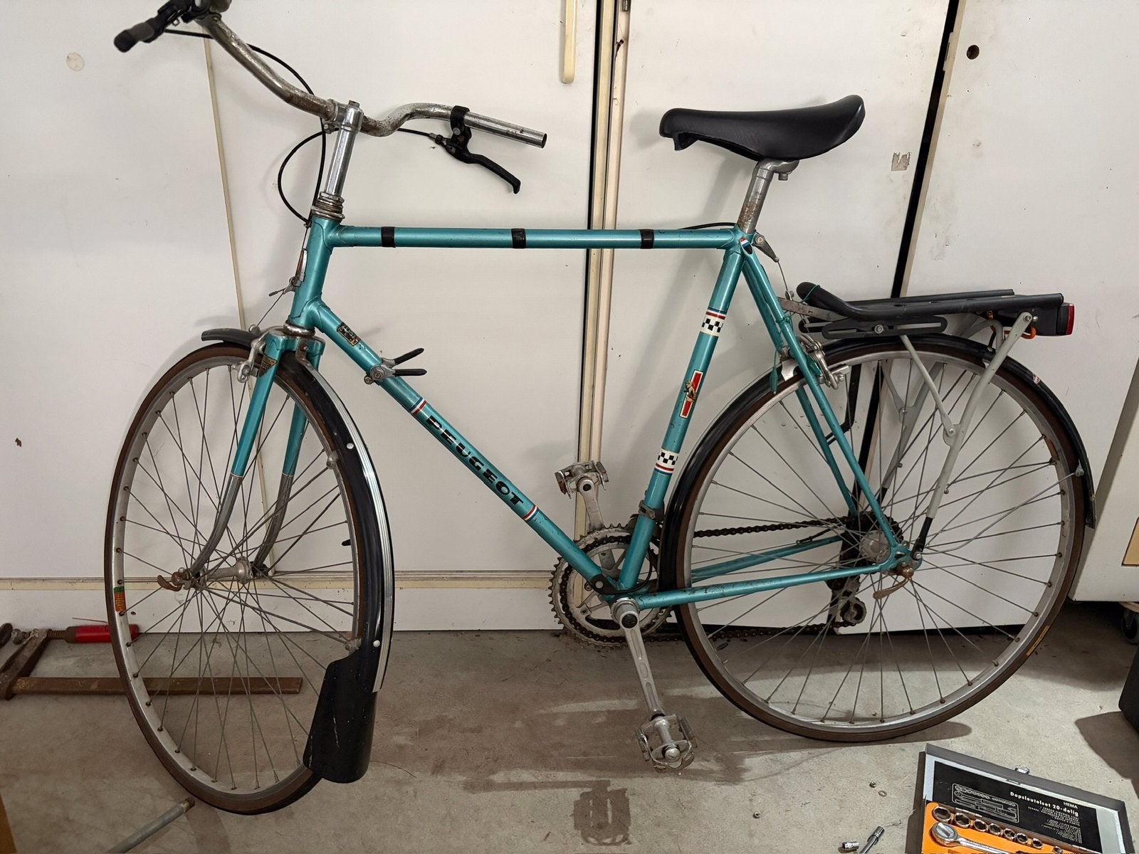 Peugeot vintage racefiets, Fietsen en Brommers, 51 tot 55 cm, Ophalen, Velgrem, Jaren '60 of nieuwer