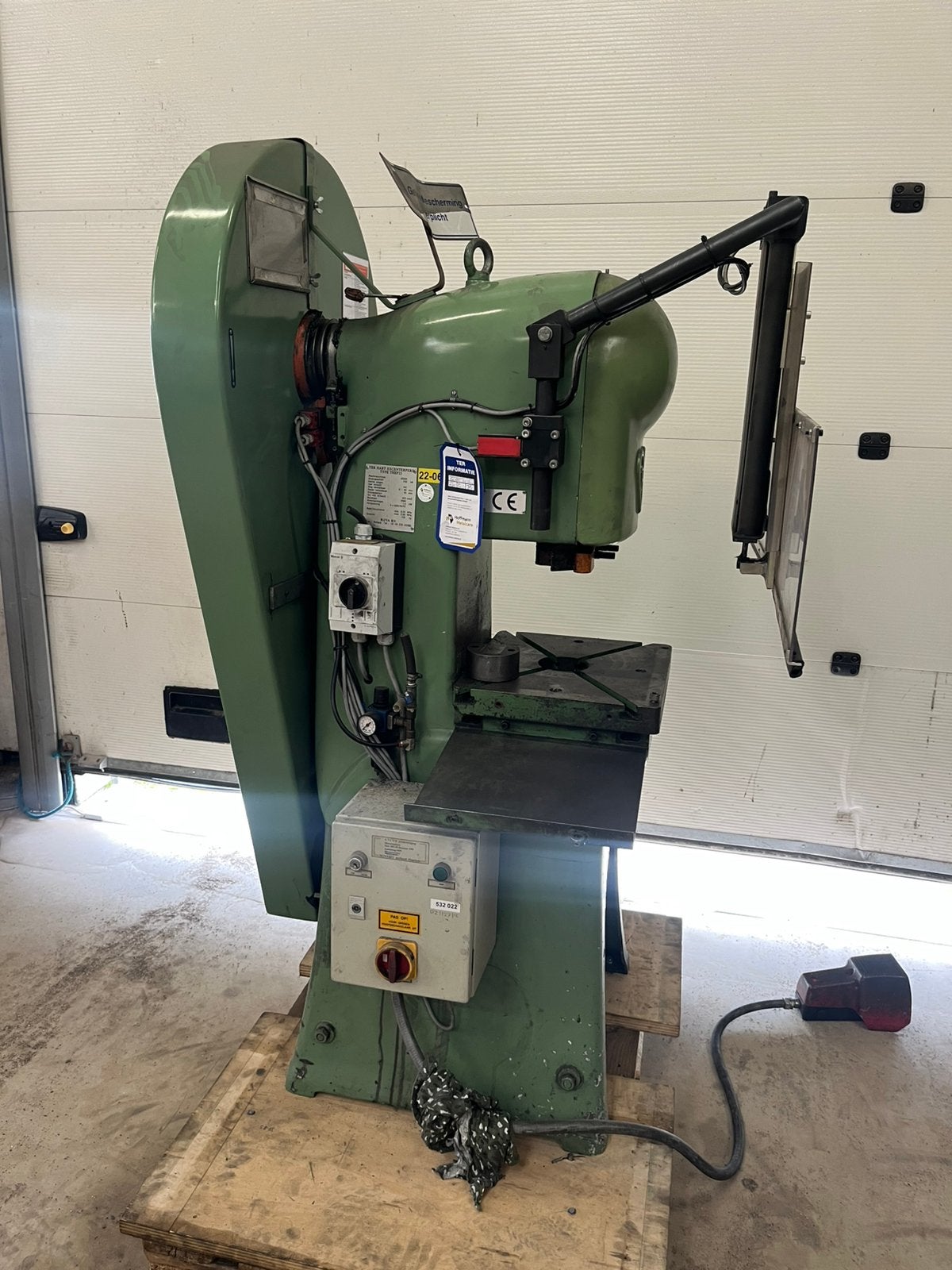 Ponsmachine exenterpers Terhart THEP25, Ophalen of Verzenden