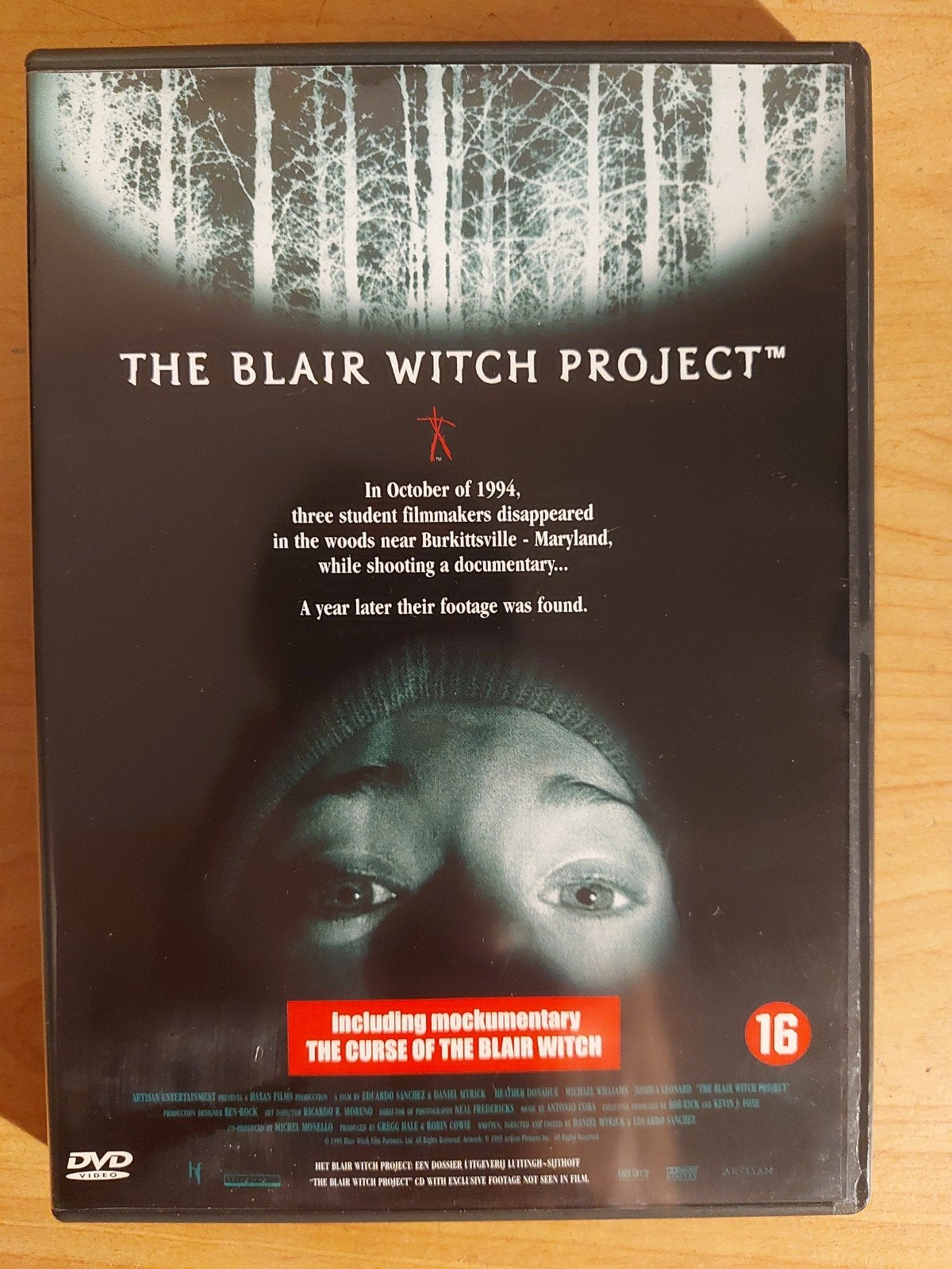 The Blair Witch Project - horror classic, Alle leeftijden, Ophalen of Verzenden, Zo goed als nieuw, Overige genres