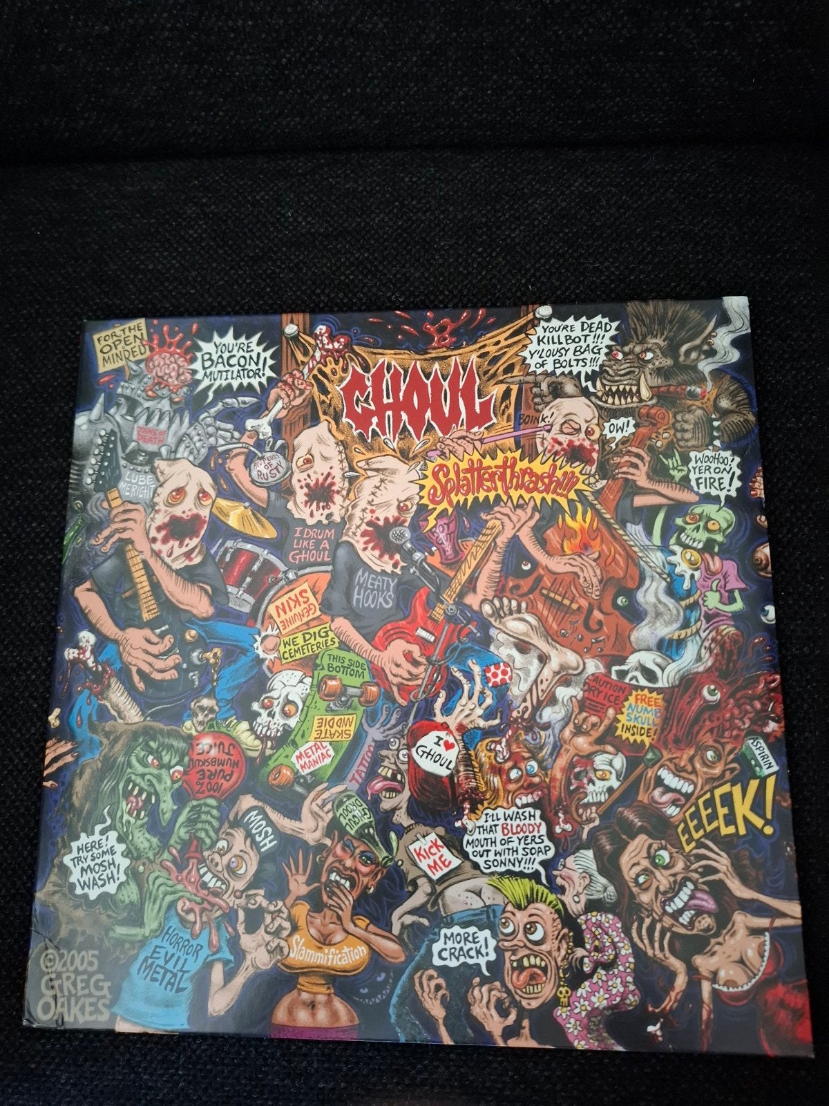 GHOUL- Splatterthrash lp, Cd's en Dvd's, Ophalen of Verzenden, Zo goed als nieuw