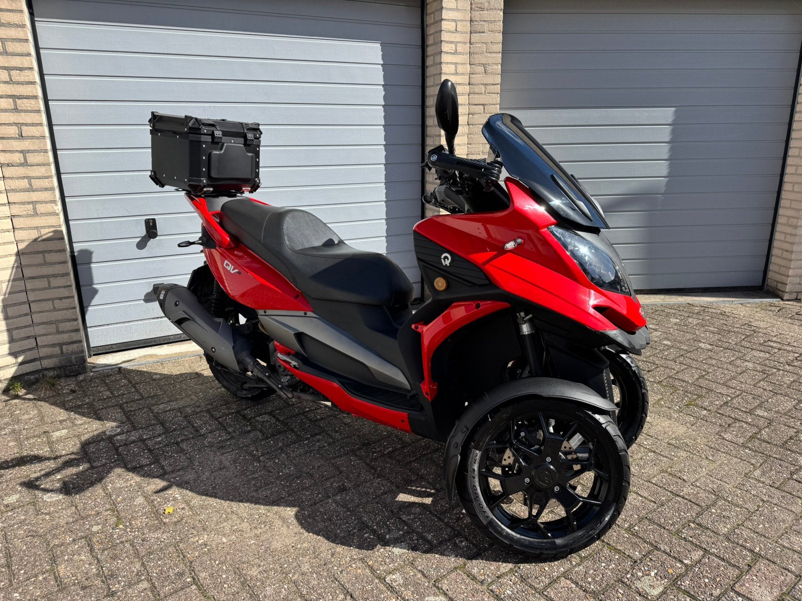Quadro Qooder QV3 2020 3.589 km topstaat BTW aftrekbaar MP3, Motoren, Scooter, Occasion, Particulier, Automaat