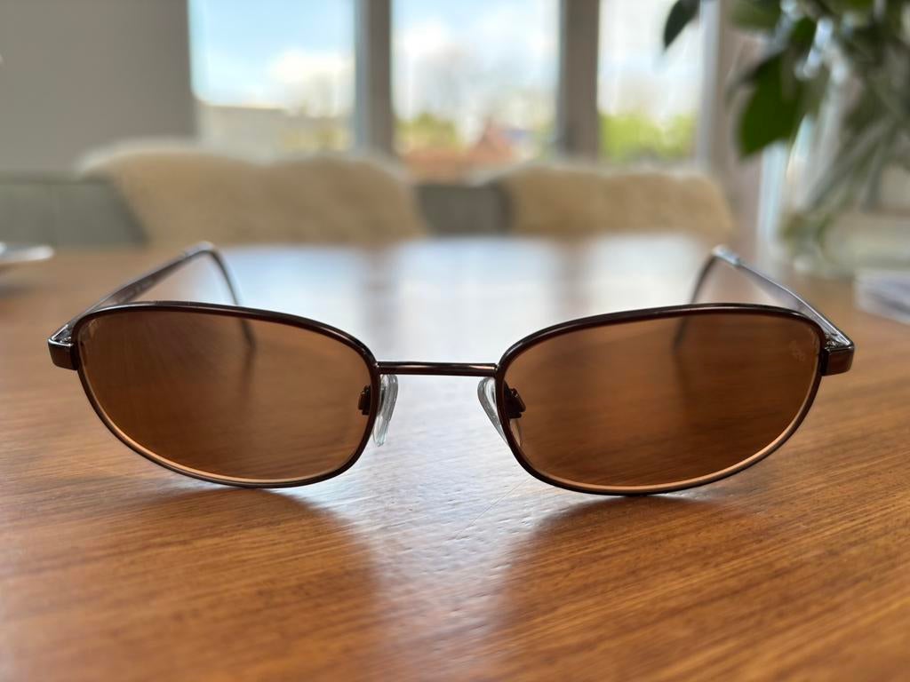 Revo vintage 3041 met h2o glazen, Overige merken, Zonnebril, Bruin, Nieuw