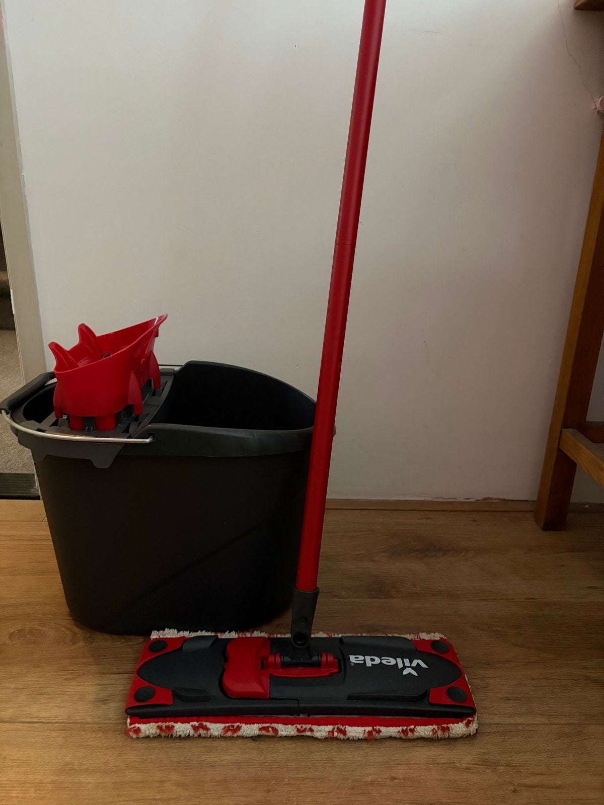 Vileda EasyWring & Clean Dweilsysteem, Ophalen of Verzenden, Dweilemmer, -bak, of -wagen