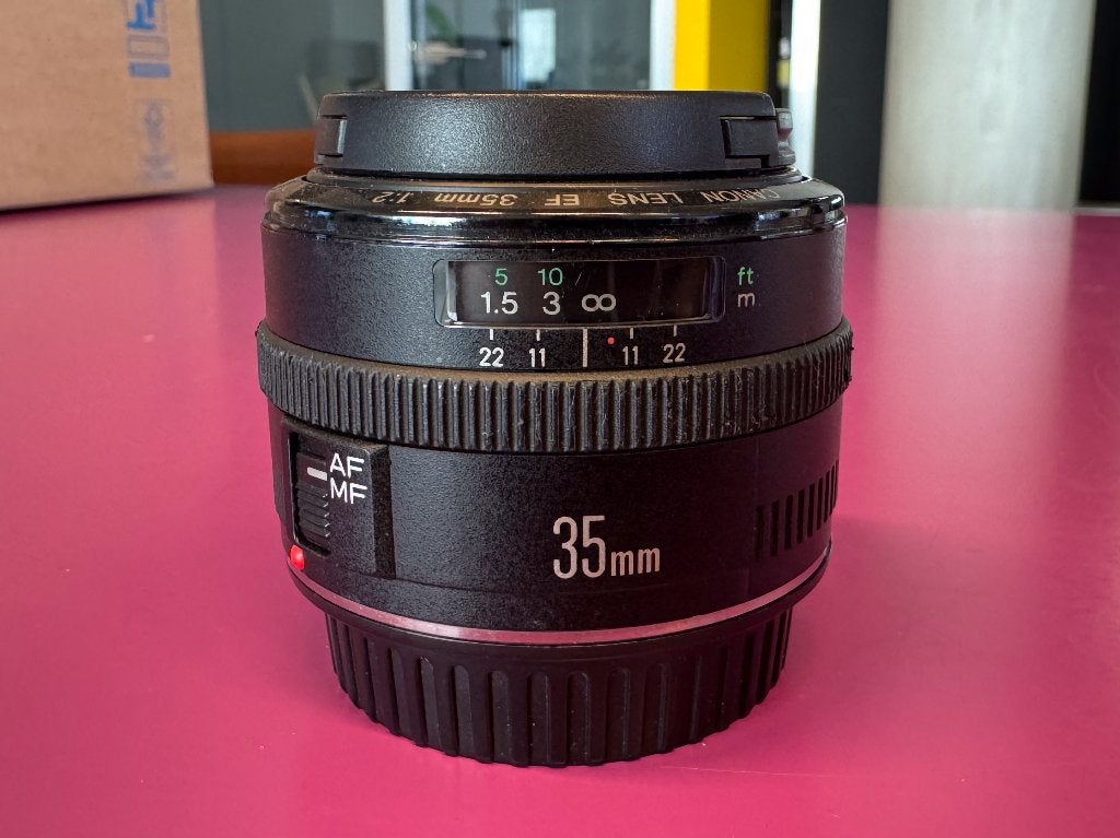 Canon EF 35mm f/2, Ophalen, Gebruikt, Canon, Standaardlens